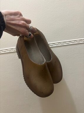 Plasticana Gardena Clog - FRENCH RECYCLED HEMP GARDEN CLOGS IN SEPIA